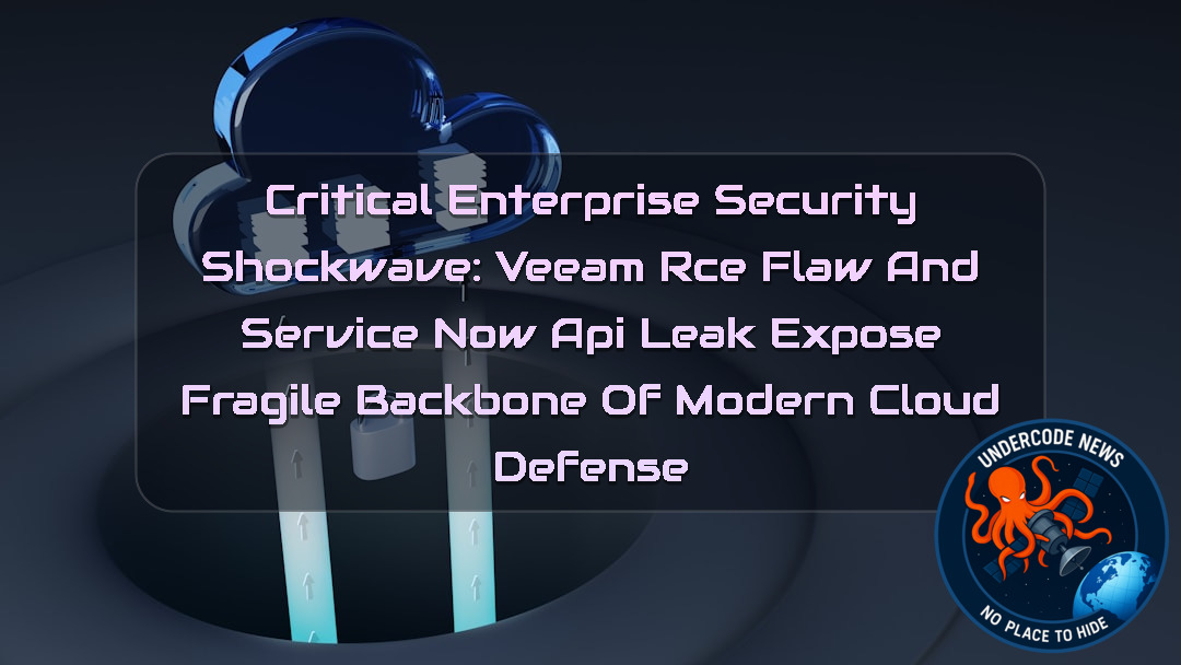 Critical Enterprise Security Shockwave: Veeam RCE Flaw and ServiceNow API Leak Expose Fragile Backbone of Modern Cloud Defense + Video