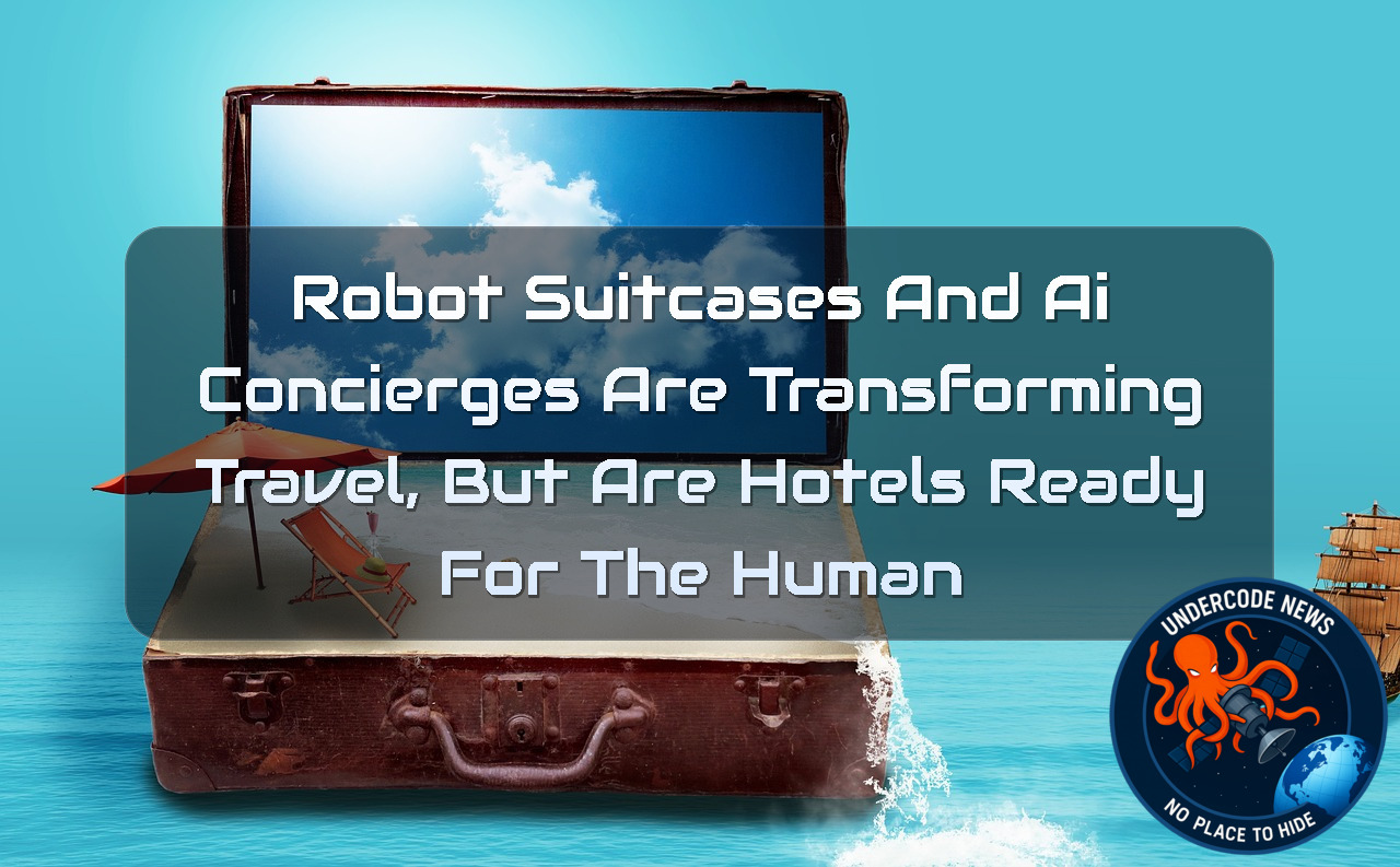Robot Suitcases and AI Concierges Are Transforming Travel, But Are Hotels Ready for the Human Cost? + Video