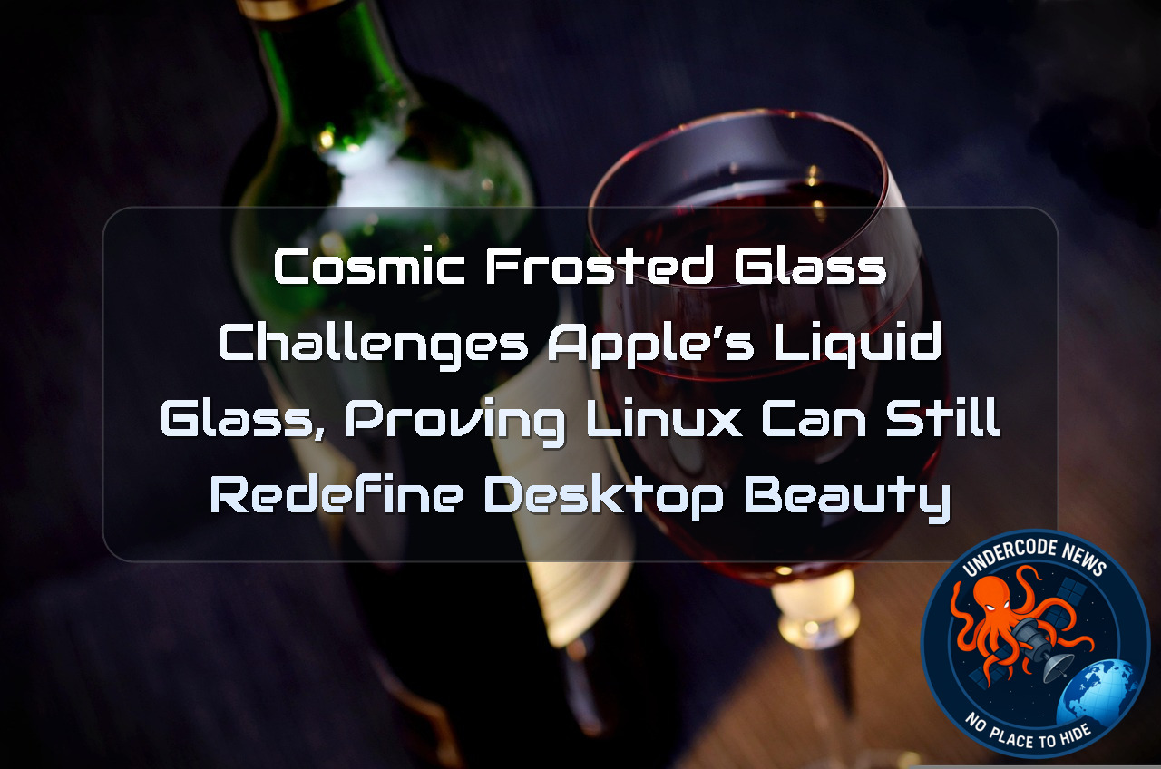 COSMIC Frosted Glass Challenges Apple’s Liquid Glass, Proving Linux Can Still Redefine Desktop Beauty + Video