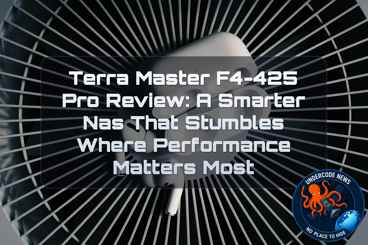 TerraMaster F4-425 Pro Review: A Smarter NAS That Stumbles Where Performance Matters Most + Video