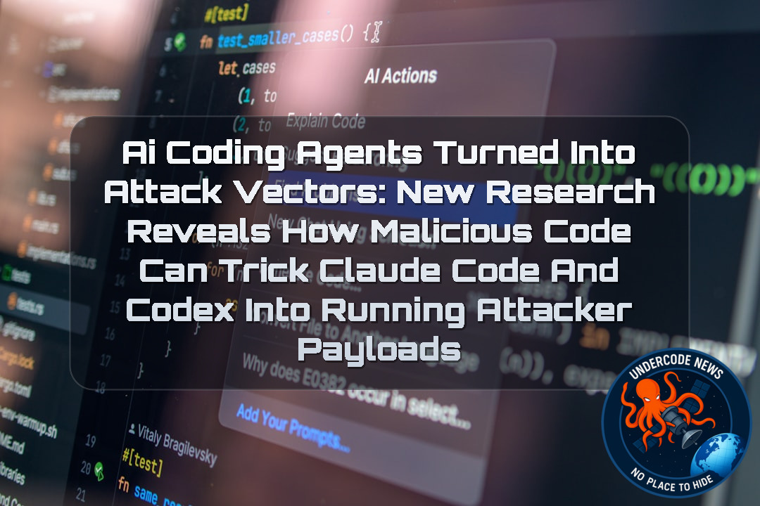 AI Coding Agents Turned Into Attack Vectors: New Research Reveals How Malicious Code Can Trick Claude Code and Codex Into Running Attacker Payloads + Video