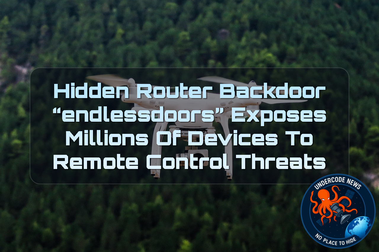 Hidden Router Backdoor “ENDLESSDOORS” Exposes Millions of Devices to Remote Control Threats
