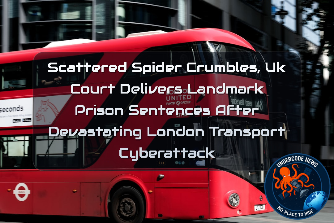 Scattered Spider Crumbles, UK Court Delivers Landmark Prison Sentences After Devastating London Transport Cyberattack + Video