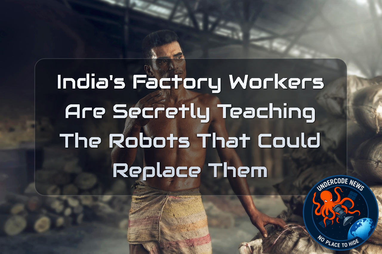 India’s Factory Workers Are Secretly Teaching the Robots That Could Replace Them + Video