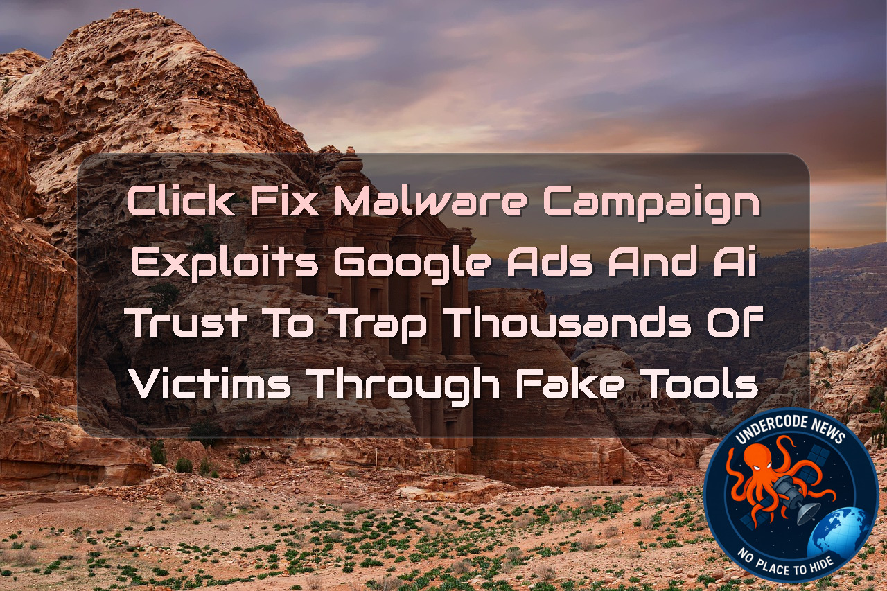 ClickFix Malware Campaign Exploits Google Ads and AI Trust to Trap Thousands of Victims Through Fake Tools + Video