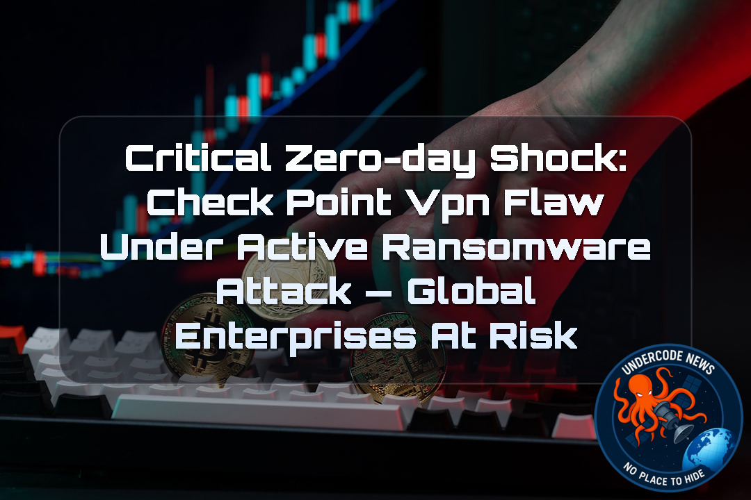 CRITICAL ZERO-DAY SHOCK: Check Point VPN FLAW UNDER ACTIVE RANSOMWARE ATTACK — GLOBAL ENTERPRISES AT RISK + Video