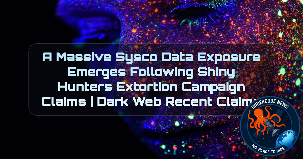 A Massive Sysco Data Exposure Emerges Following ShinyHunters Extortion Campaign Claims | Dark Web recent claims + Video