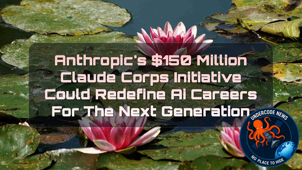 Anthropic’s 50 Million Claude Corps Initiative Could Redefine AI Careers for the Next Generation + Video