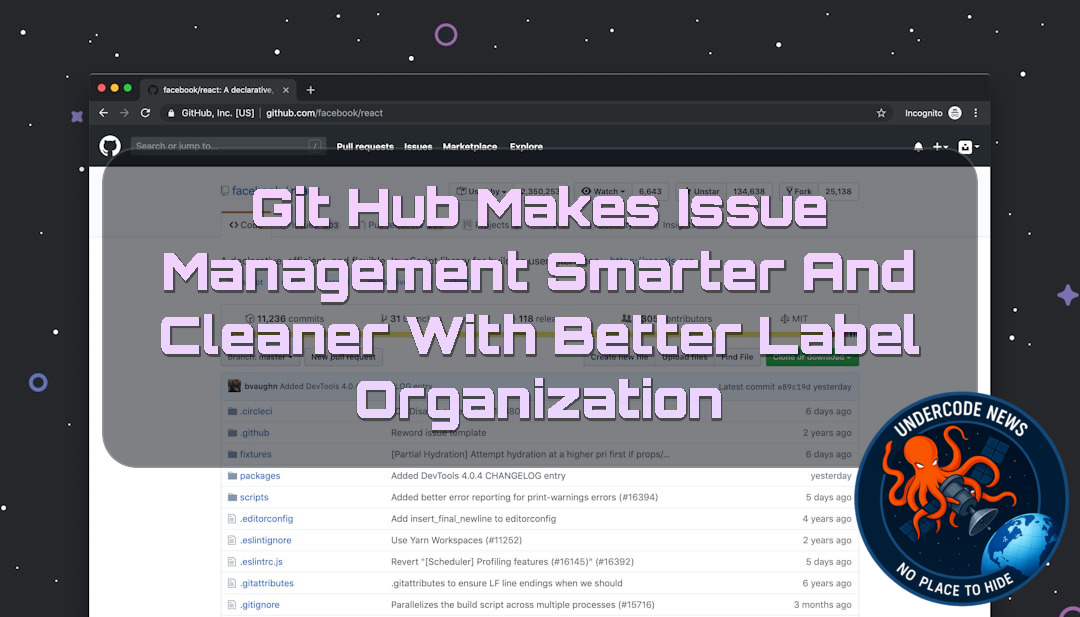 GitHub Makes Issue Management Smarter and Cleaner With Better Label Organization + Video