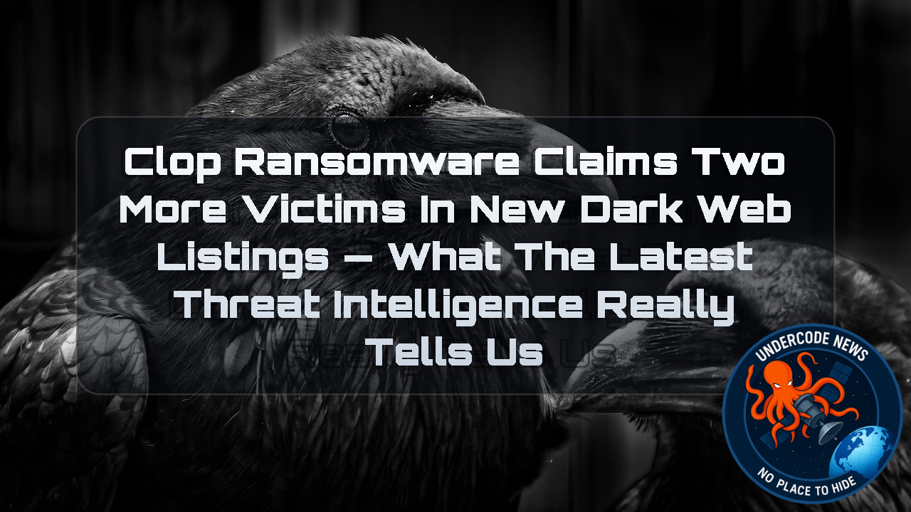 Clop Ransomware Claims Two More Victims in New Dark Web Listings — What the Latest Threat Intelligence Really Tells Us + Video