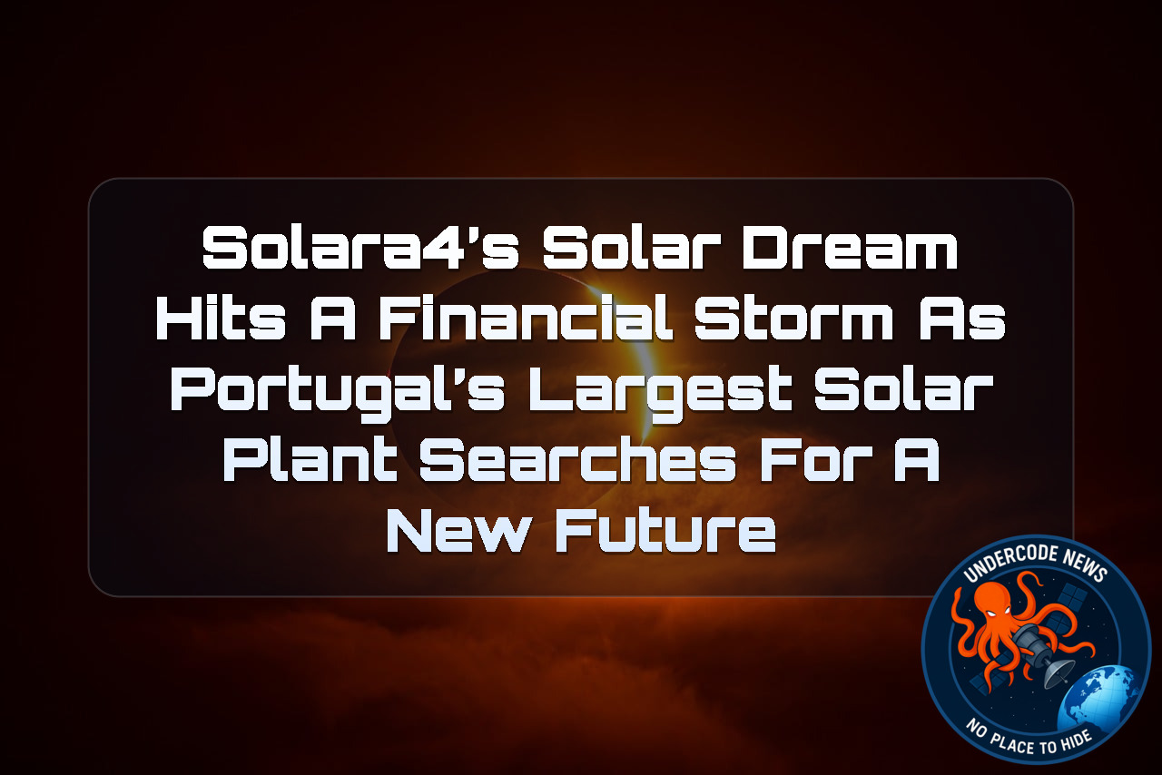 Solara4’s Solar Dream Hits a Financial Storm as Portugal’s Largest Solar Plant Searches for a New Future + Video