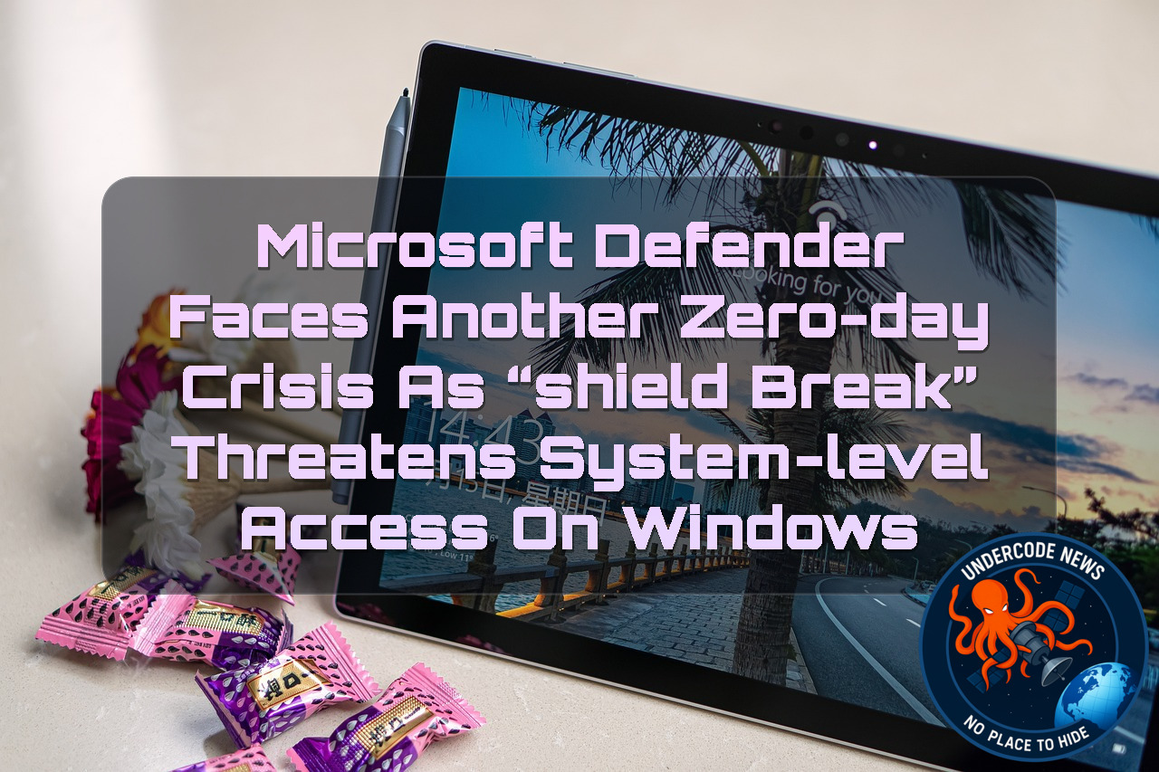 Microsoft Defender Faces Another Zero-Day Crisis as “ShieldBreak” Threatens SYSTEM-Level Access on Windows