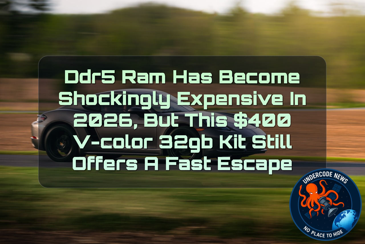 DDR5 RAM Has Become Shockingly Expensive in 2026, but This 00 V-Color 32GB Kit Still Offers a Fast Escape + Video