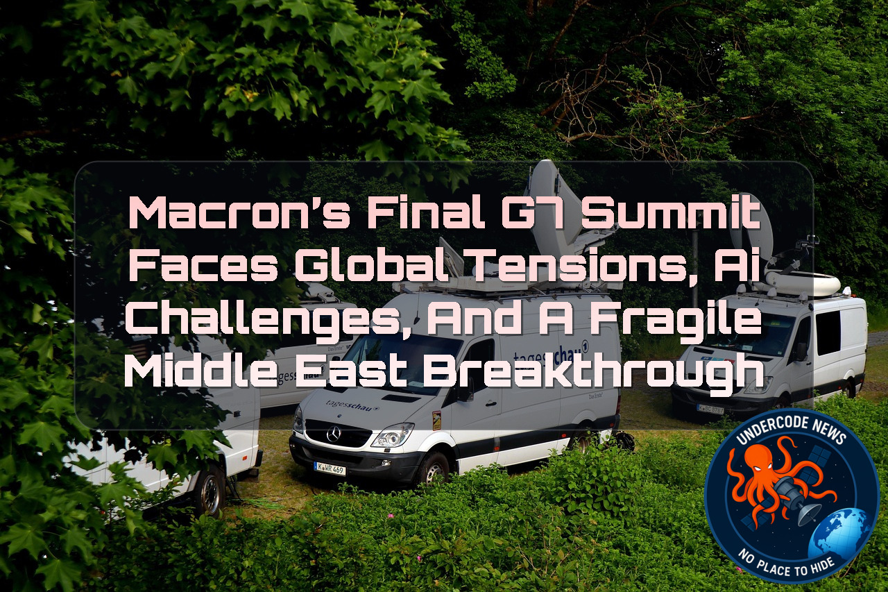 Macron’s Final G7 Summit Faces Global Tensions, AI Challenges, and a Fragile Middle East Breakthrough + Video