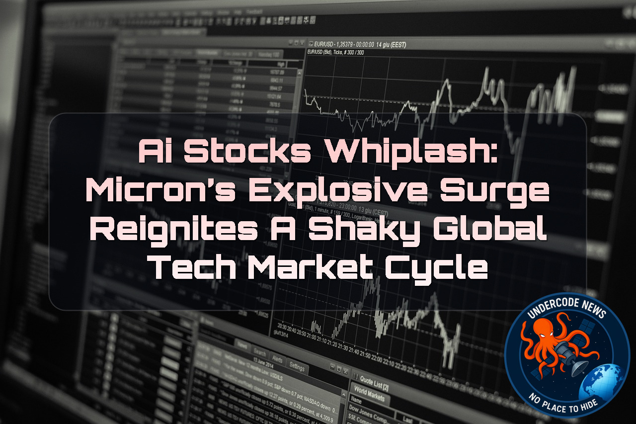 AI Stocks Whiplash: Micron’s Explosive Surge Reignites a Shaky Global Tech Market Cycle + Video