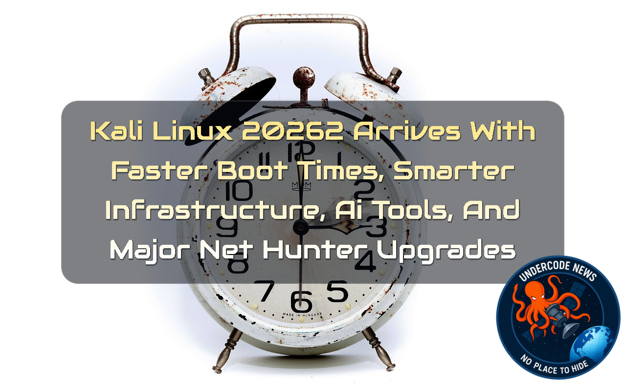 Kali Linux 20262 Arrives With Faster Boot Times, Smarter Infrastructure, AI Tools, and Major NetHunter Upgrades