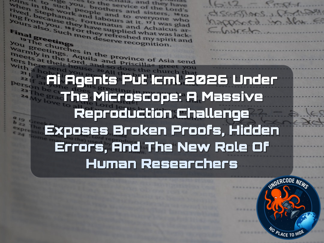 AI Agents Put ICML 2026 Under the Microscope: A Massive Reproduction Challenge Exposes Broken Proofs, Hidden Errors, and the New Role of Human Researchers + Video