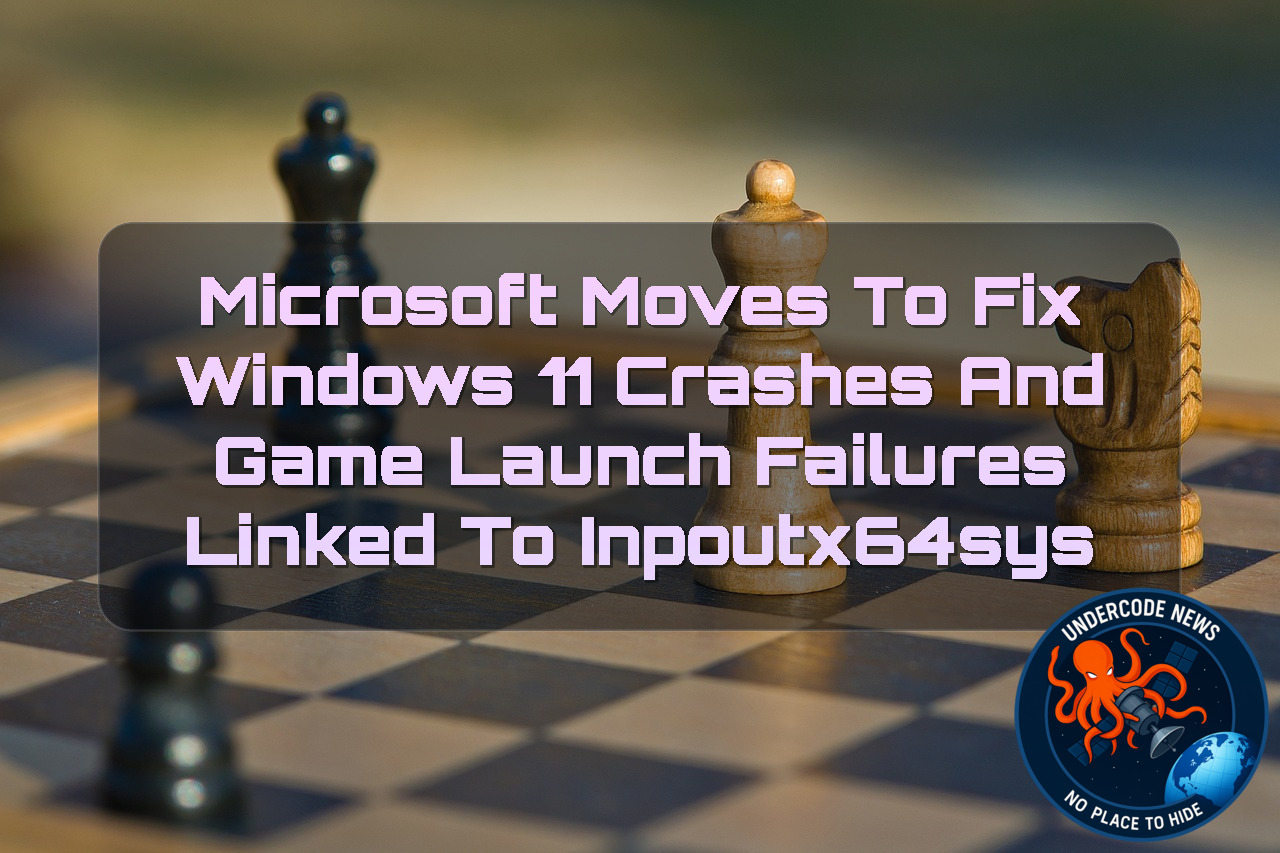 Microsoft Moves to Fix Windows 11 Crashes and Game Launch Failures Linked to inpoutx64sys + Video
