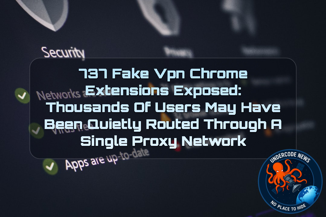 737 Fake VPN Chrome Extensions Exposed: Thousands of Users May Have Been Quietly Routed Through a Single Proxy Network