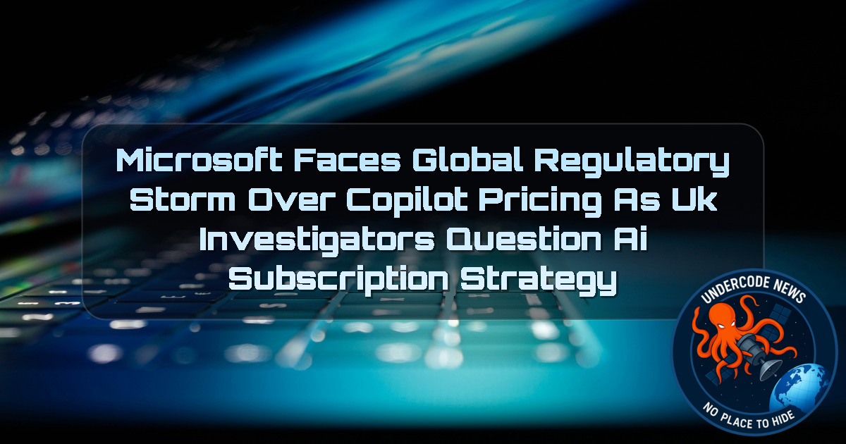 Microsoft Faces Global Regulatory Storm Over Copilot Pricing as UK Investigators Question AI Subscription Strategy + Video