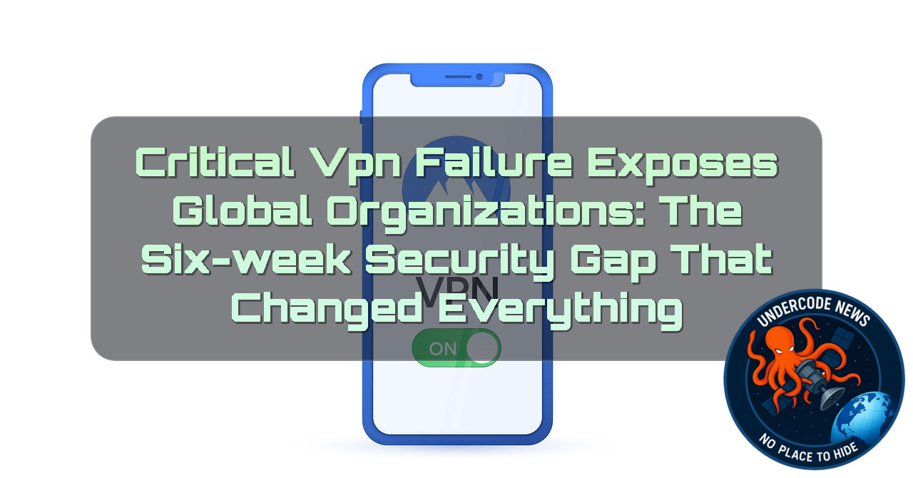 Critical VPN Failure Exposes Global Organizations: The Six-Week Security Gap That Changed Everything + Video