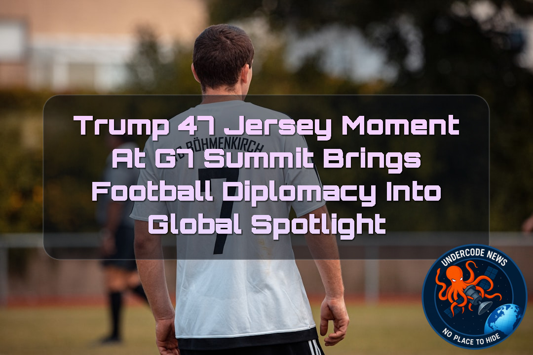 Trump 47 Jersey Moment at G7 Summit Brings Football Diplomacy Into Global Spotlight + Video