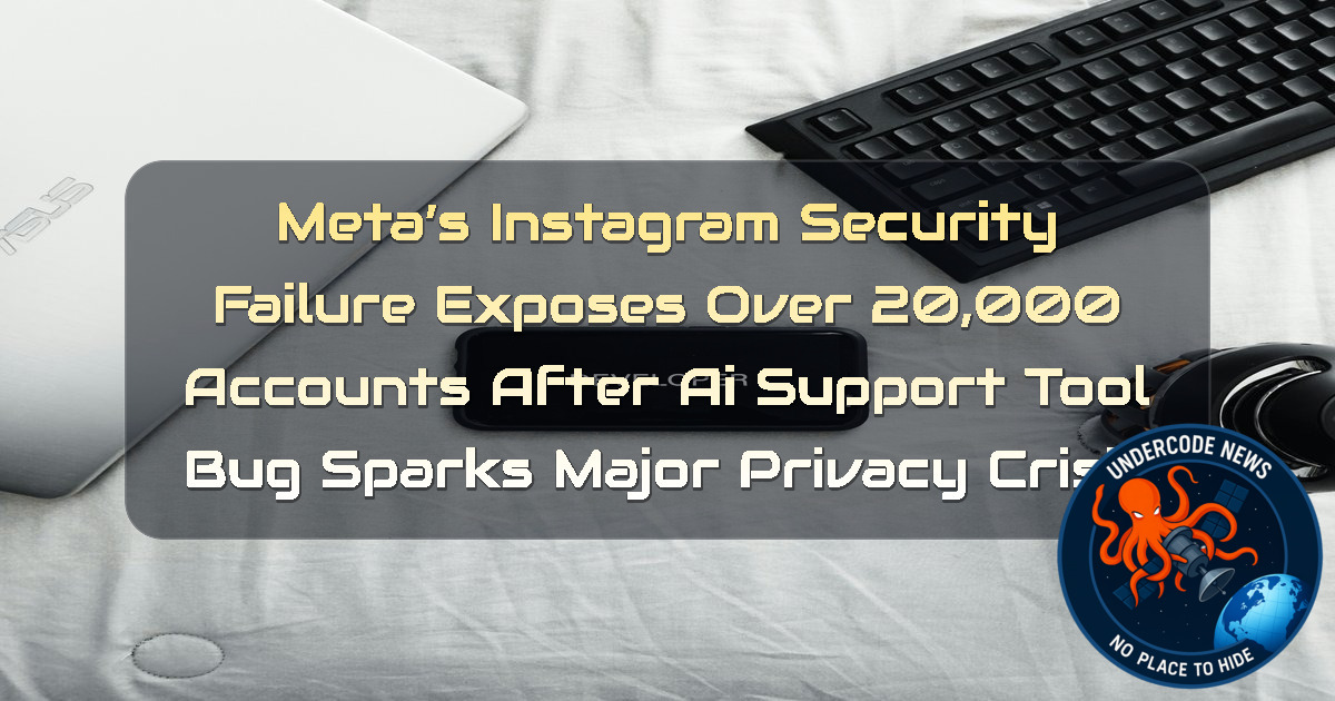 Meta’s Instagram Security Failure Exposes Over 20,000 Accounts After AI Support Tool Bug Sparks Major Privacy Crisis