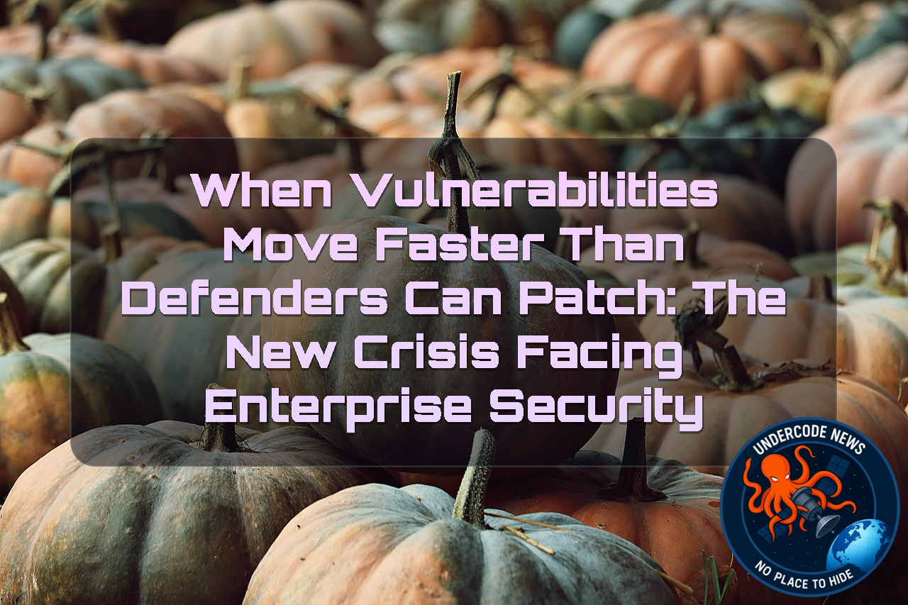 When Vulnerabilities Move Faster Than Defenders Can Patch: The New Crisis Facing Enterprise Security