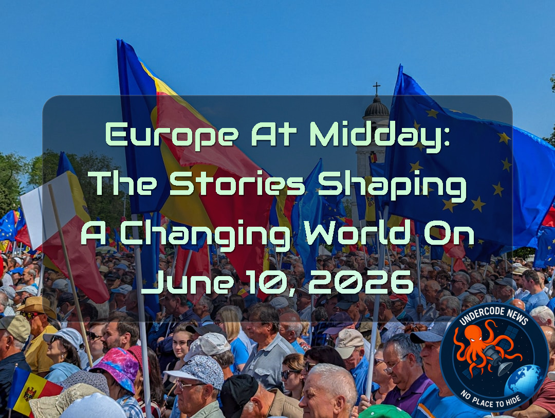 Europe at Midday: The Stories Shaping a Changing World on June 10, 2026 + Video