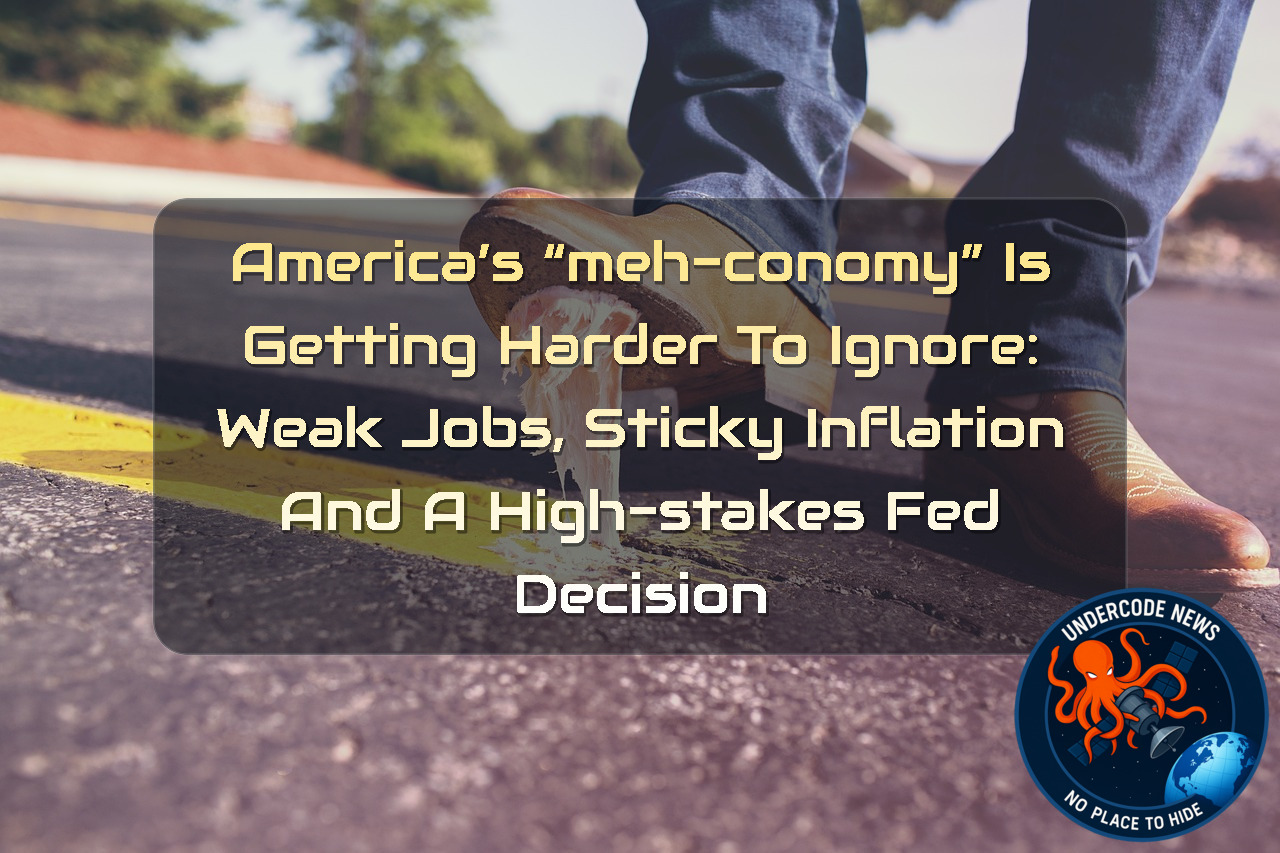 America’s “Meh-conomy” Is Getting Harder to Ignore: Weak Jobs, Sticky Inflation and a High-Stakes Fed Decision