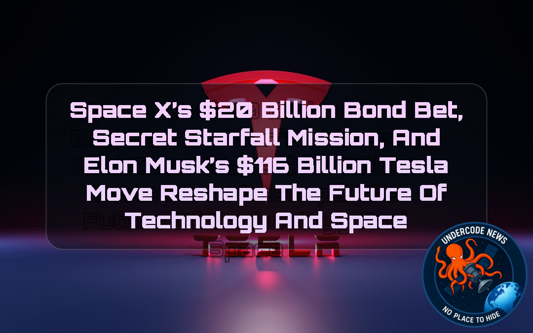 SpaceX’s 0 Billion Bond Bet, Secret Starfall Mission, and Elon Musk’s 16 Billion Tesla Move Reshape the Future of Technology and Space + Video