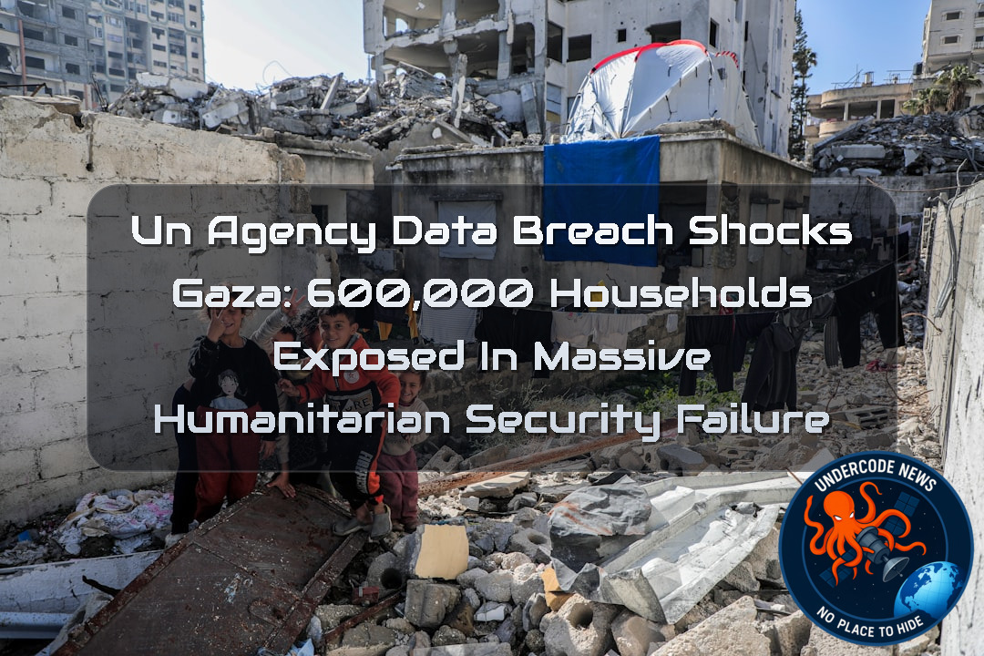 UN AGENCY DATA BREACH SHOCKS GAZA: 600,000 HOUSEHOLDS EXPOSED IN MASSIVE HUMANITARIAN SECURITY FAILURE + Video