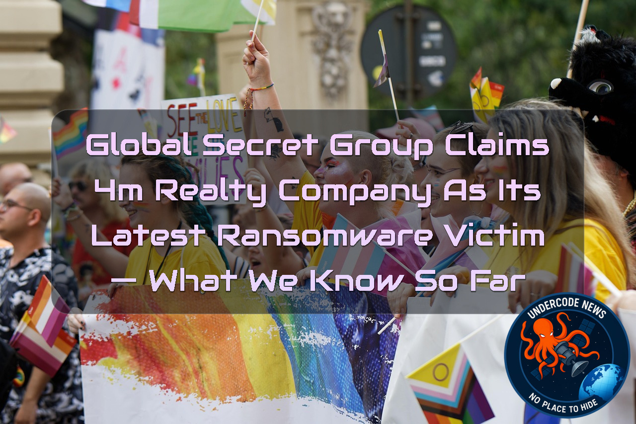 GlobalSecretGroup Claims 4M Realty Company as Its Latest Ransomware Victim — What We Know So Far + Video
