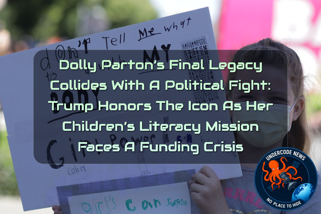 Dolly Parton’s Final Legacy Collides With a Political Fight: Trump Honors the Icon as Her Children’s Literacy Mission Faces a Funding Crisis + Video