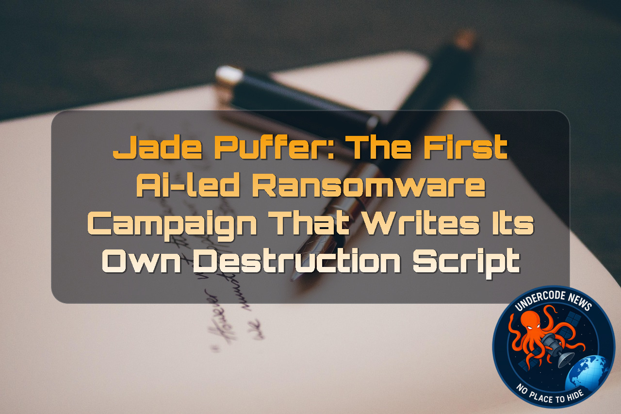 JadePuffer: The First AI-Led Ransomware Campaign That Writes Its Own Destruction Script + Video