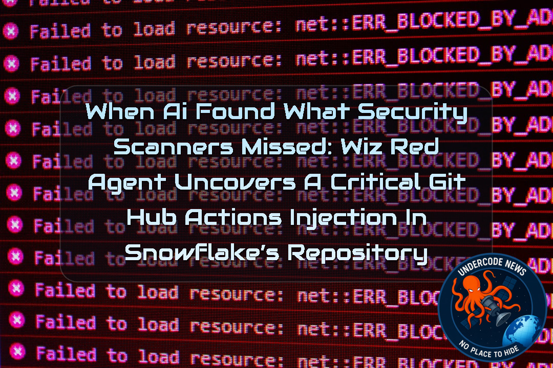 When AI Found What Security Scanners Missed: Wiz Red Agent Uncovers a Critical GitHub Actions Injection in Snowflake’s Repository