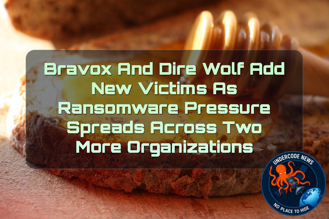 Bravox and DireWolf Add New Victims as Ransomware Pressure Spreads Across Two More Organizations + Video