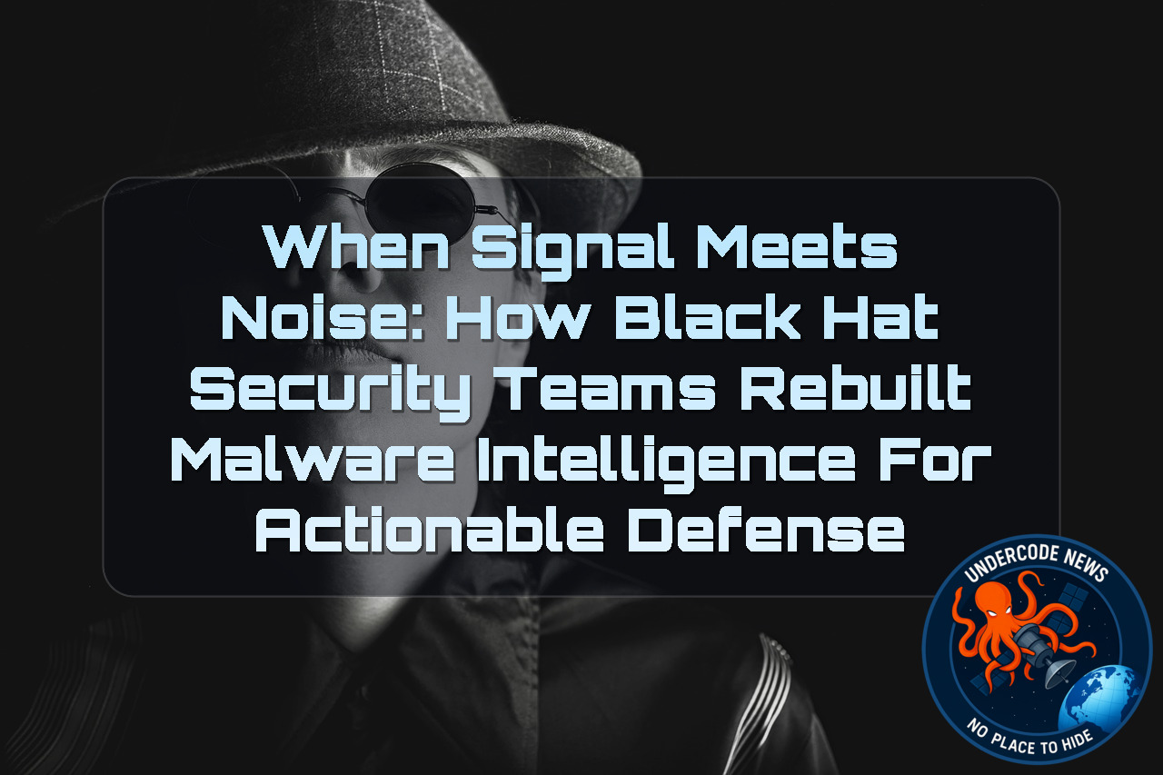 When Signal Meets Noise: How Black Hat Security Teams Rebuilt Malware Intelligence for Actionable Defense + Video