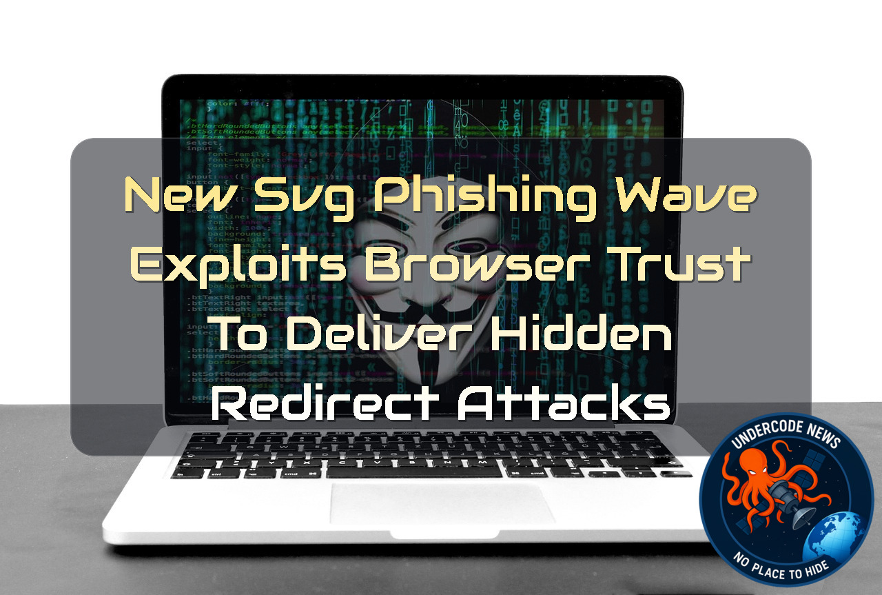 New SVG Phishing Wave Exploits Browser Trust to Deliver Hidden Redirect Attacks + Video