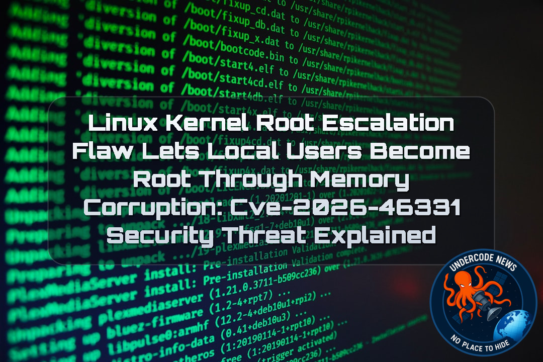 Linux Kernel Root Escalation Flaw Lets Local Users Become Root Through Memory Corruption: CVE-2026-46331 Security Threat Explained + Video