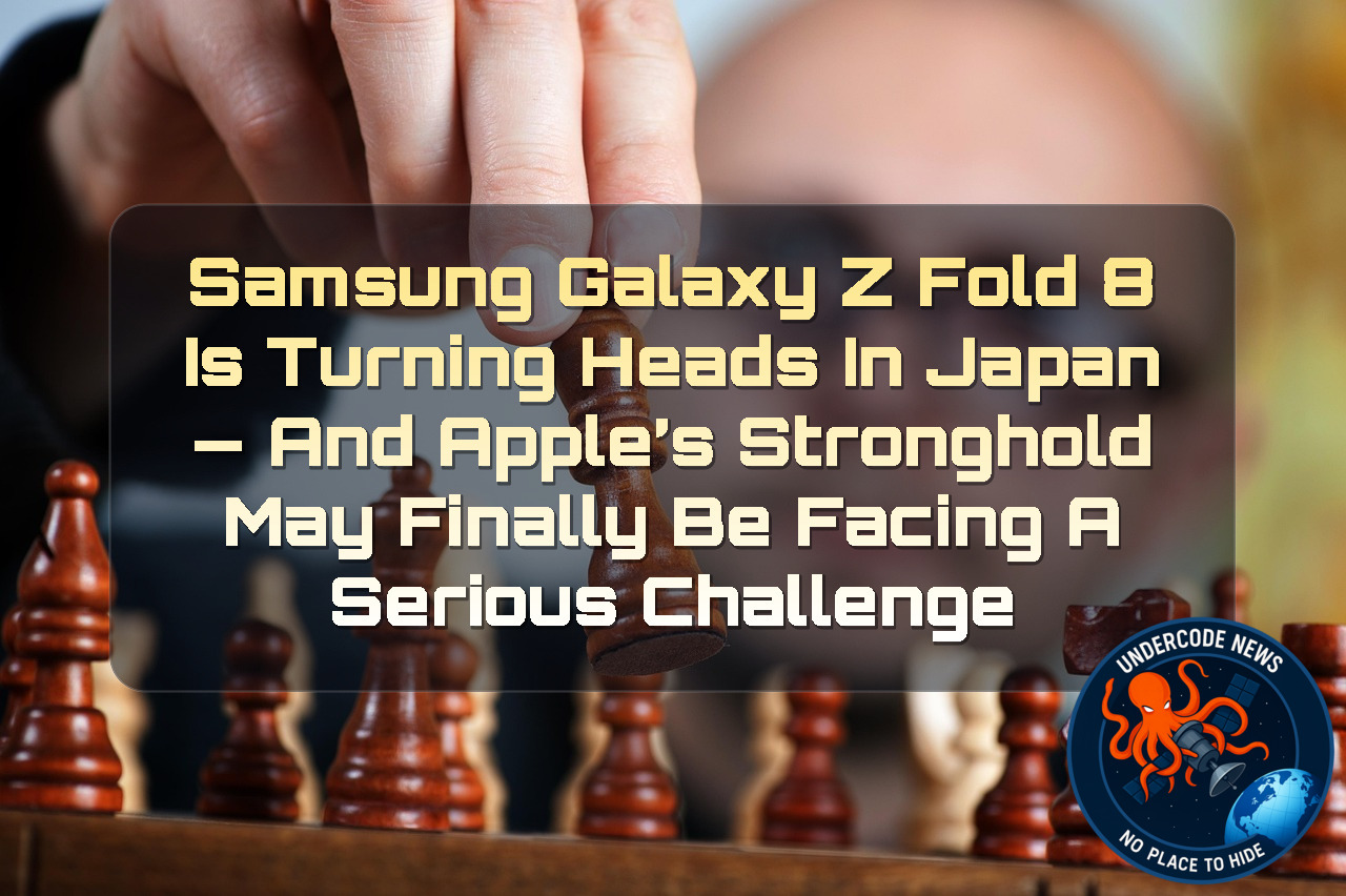 Samsung Galaxy Z Fold 8 Is Turning Heads in Japan — And Apple’s Stronghold May Finally Be Facing a Serious Challenge + Video