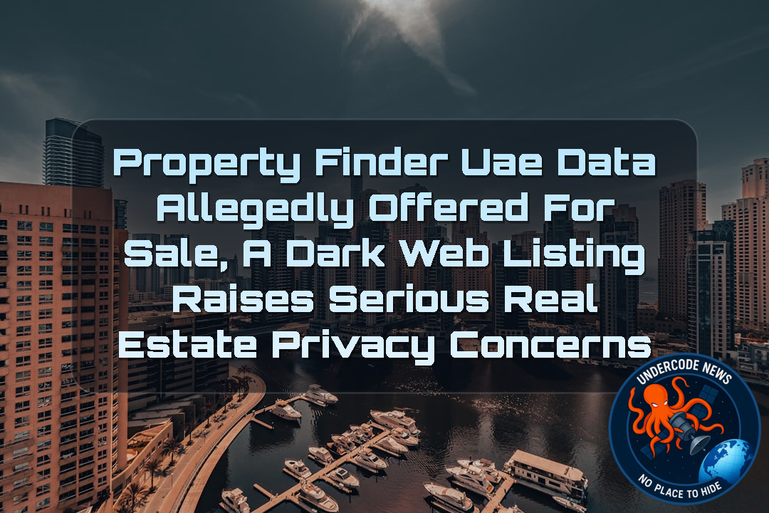 Property Finder UAE Data Allegedly Offered for Sale, A Dark Web Listing Raises Serious Real Estate Privacy Concerns + Video