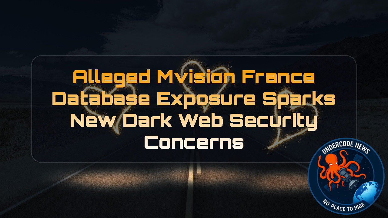 Alleged MVision France Database Exposure Sparks New Dark Web Security Concerns + Video