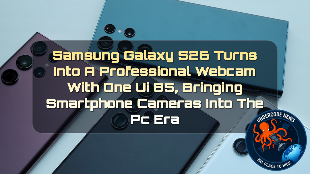 Samsung Galaxy S26 Turns Into a Professional Webcam With One UI 85, Bringing Smartphone Cameras Into the PC Era + Video