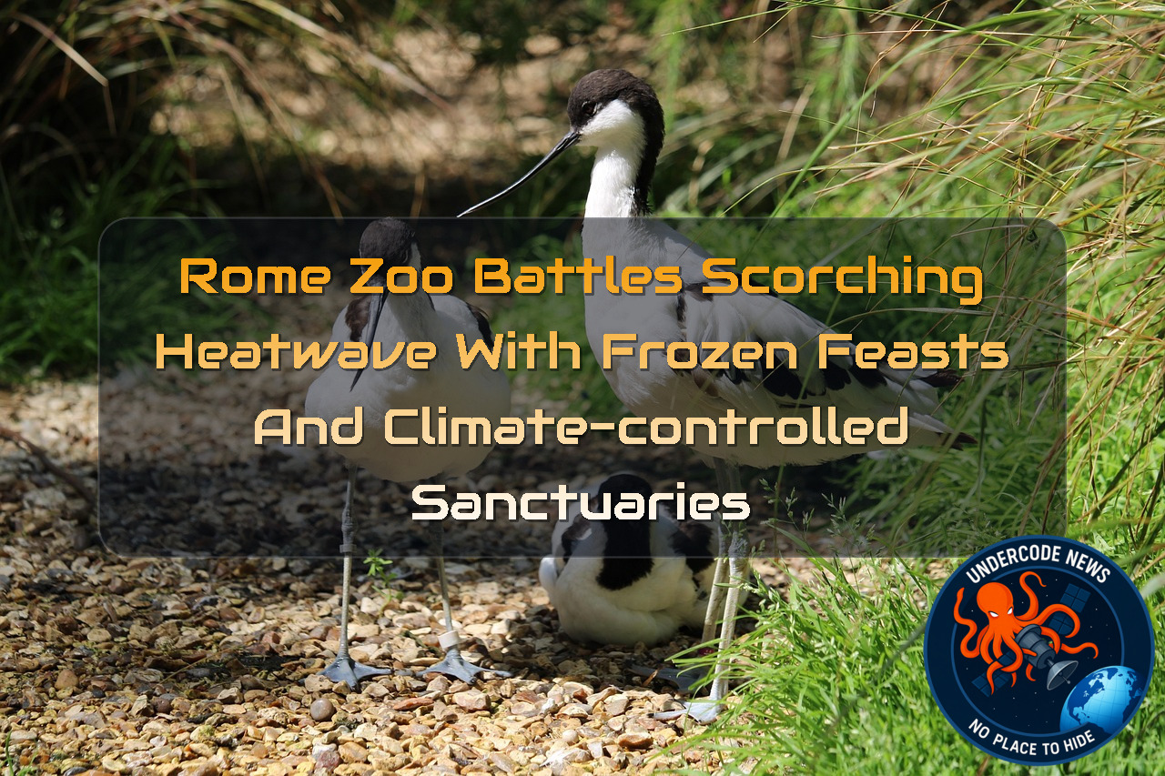 Rome Zoo Battles Scorching Heatwave with Frozen Feasts and Climate-Controlled Sanctuaries + Video