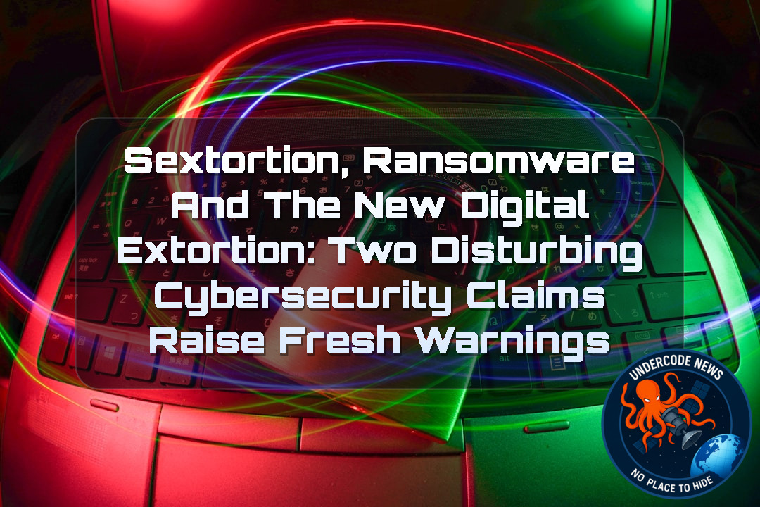Sextortion, Ransomware and the New Digital Extortion: Two Disturbing Cybersecurity Claims Raise Fresh Warnings + Video