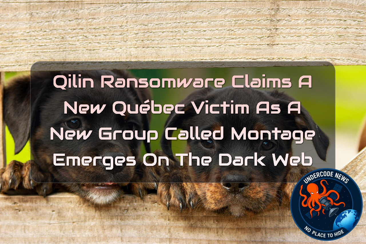 Qilin Ransomware Claims a New Québec Victim as a New Group Called Montage Emerges on the Dark Web + Video