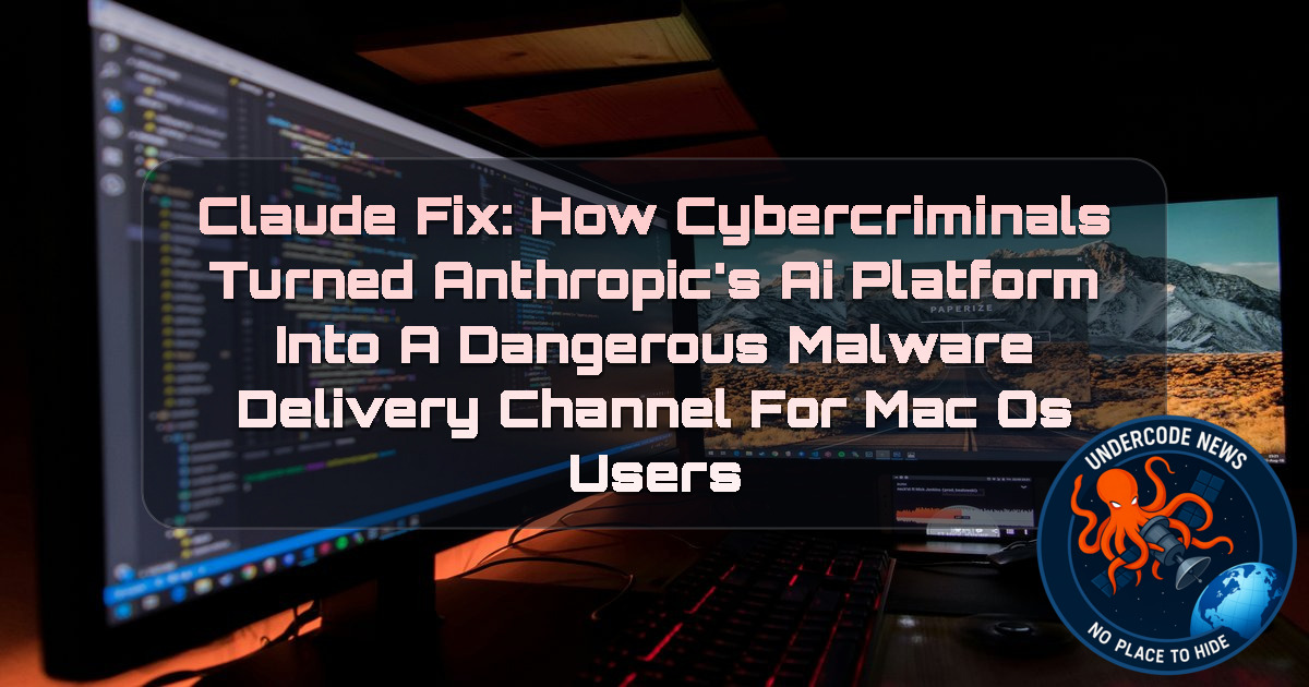ClaudeFix: How Cybercriminals Turned Anthropic’s AI Platform Into a Dangerous Malware Delivery Channel for macOS Users + Video