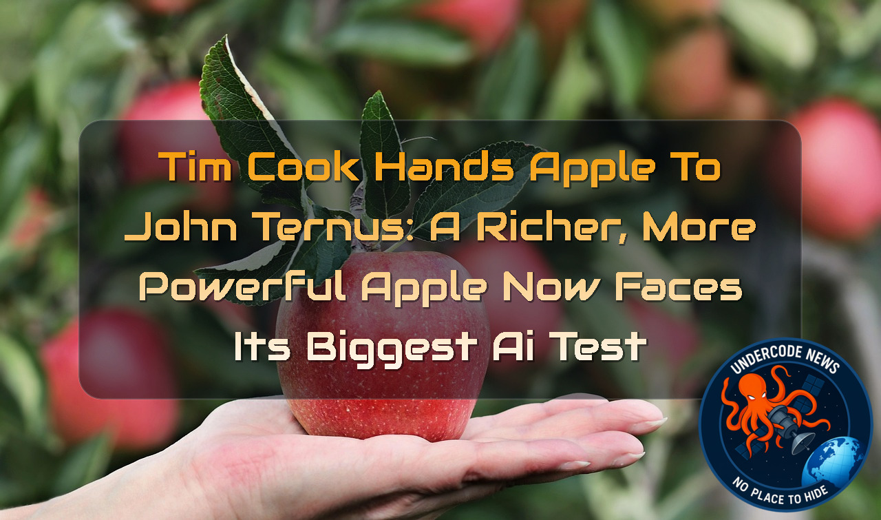 Tim Cook Hands Apple to John Ternus: A Richer, More Powerful Apple Now Faces Its Biggest AI Test + Video