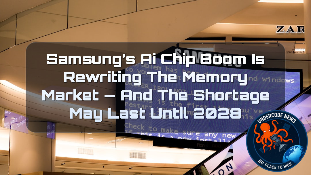 Samsung’s AI Chip Boom Is Rewriting the Memory Market — and the Shortage May Last Until 2028 + Video